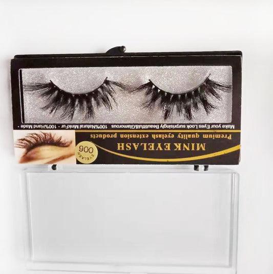 3D mink hair false eyelashes natural thick handmade lashes