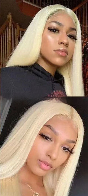 613 Blonde Transparent HD Lace Front Wig