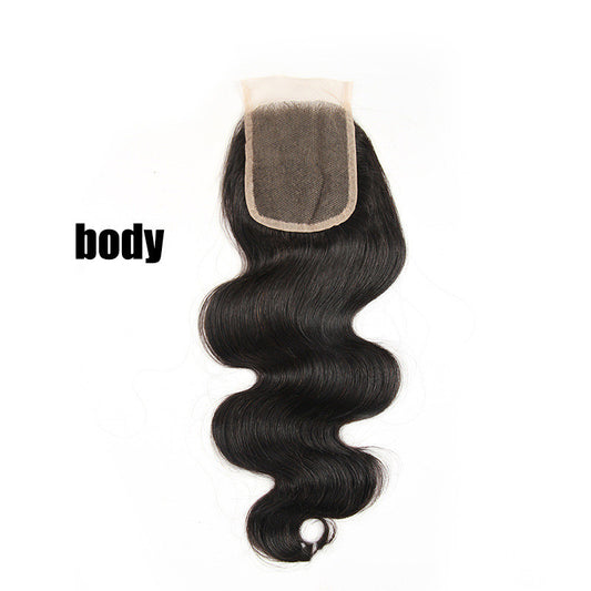 Straight, Deep Wave, Water Wave, Body Wave, Curly Human Hair Closures