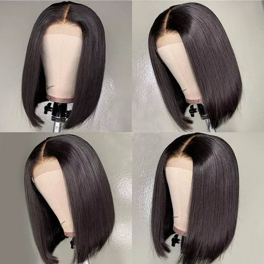 Natural Look Human Hair Bob