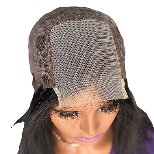 Double Drawn Bone Straight Wig