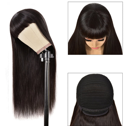 Qi Bangs Long Straight Wig