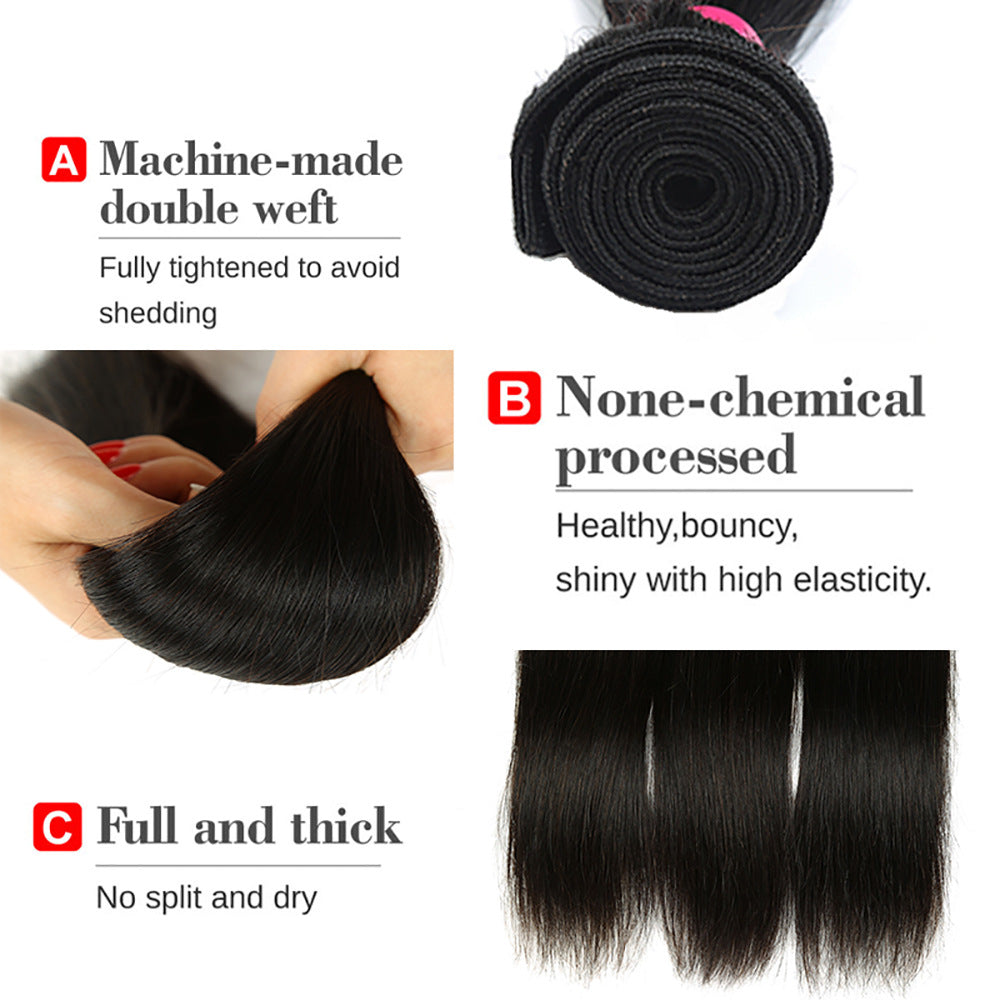 9A Straight Hair Bundles