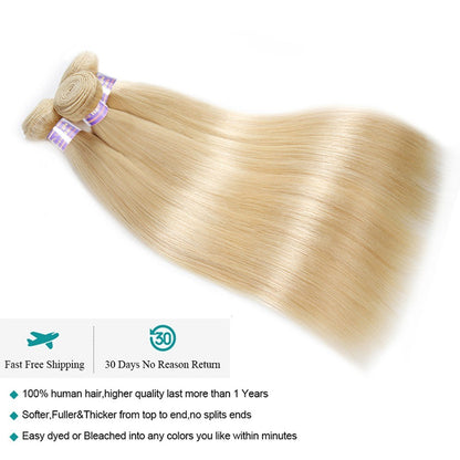613 Straight Hair Bundles