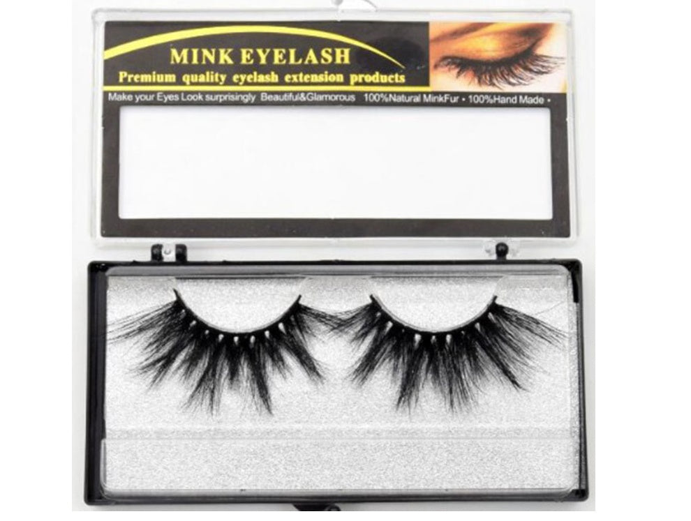 3D mink hair false eyelashes natural thick handmade lashes