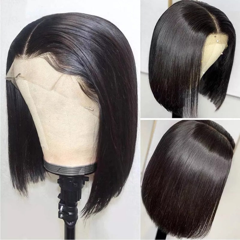 Natural Look Human Hair Bob