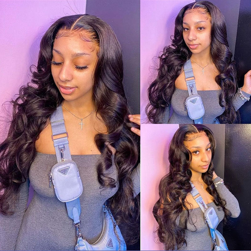 Loose Deep Wave 13x4 Transparent Lace Human Hair