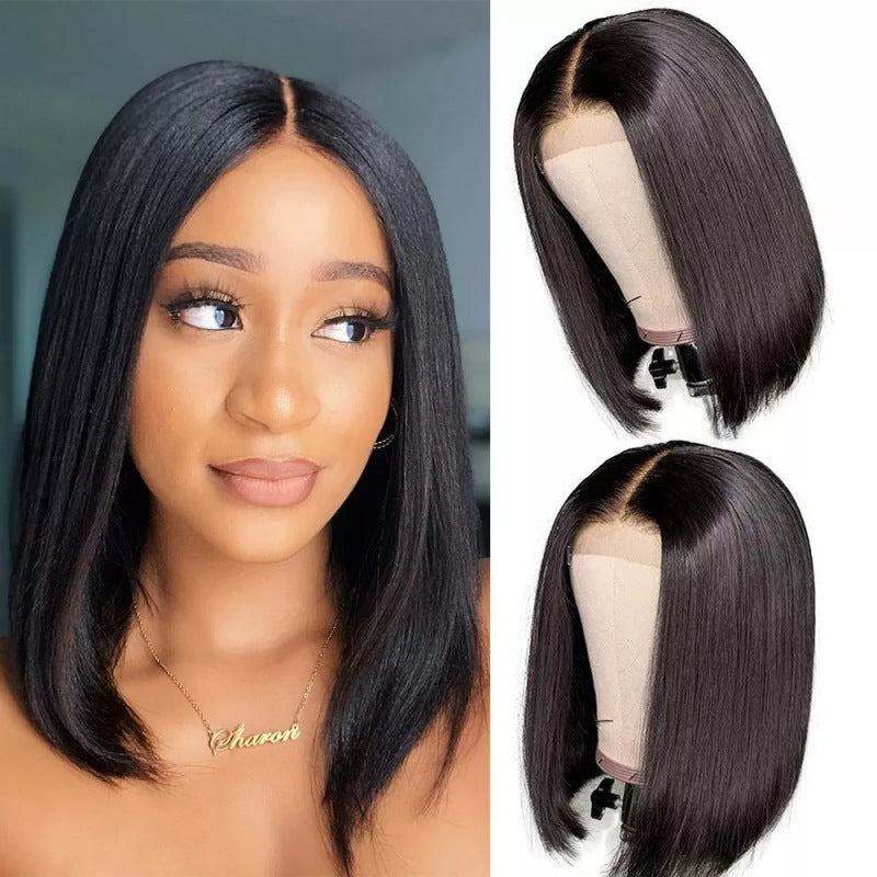 Natural Look Human Hair Bob