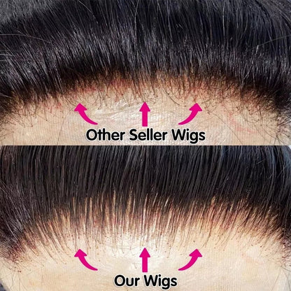 12A Brazilian Raw Transparent Lace Front Pre-Plucked Bleached Knots