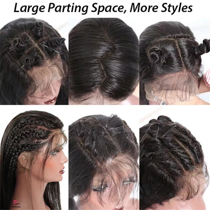 12A Brazilian Raw Transparent Lace Front Pre-Plucked Bleached Knots