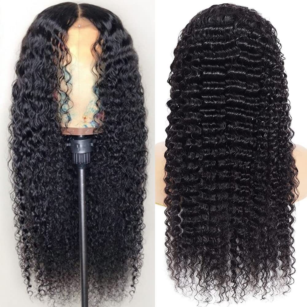 Front Lace Deep Wave Human Hair Wig