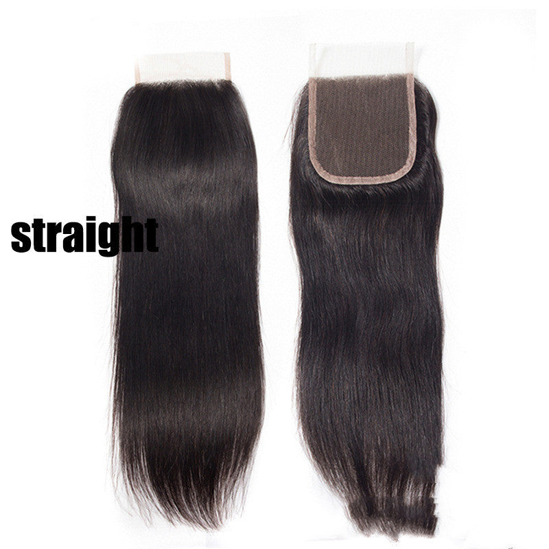 Straight, Deep Wave, Water Wave, Body Wave, Curly Human Hair Closures