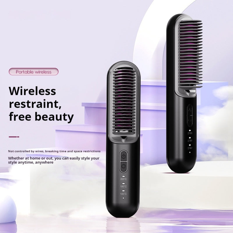 Portable Wireless Straight Hair Comb