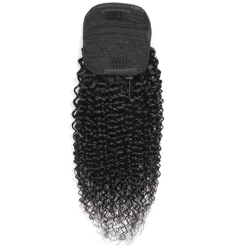 Natural Color Human Hair Ponytail