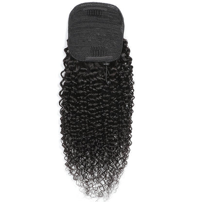 Natural Color Human Hair Ponytail