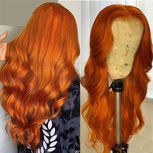 Ginger Body Wave Lace Front Human Hair