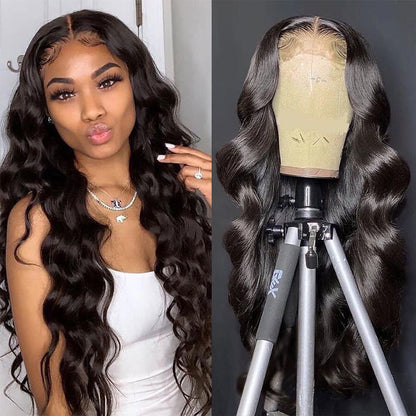 Loose Deep Wave 13x4 Transparent Lace Human Hair