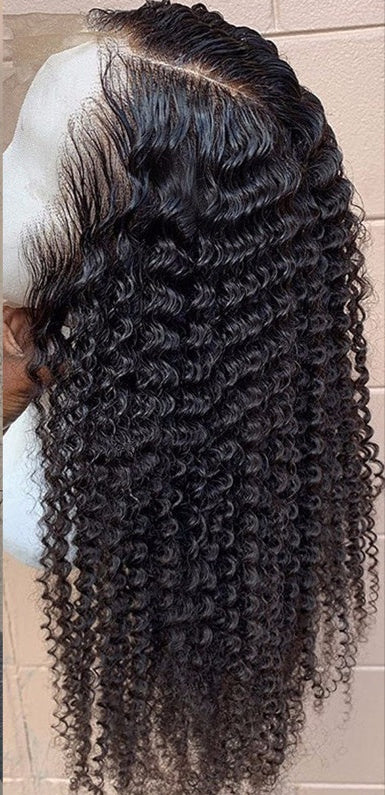 Brazilian Kinky Curly Lace Front Human Hair Wig