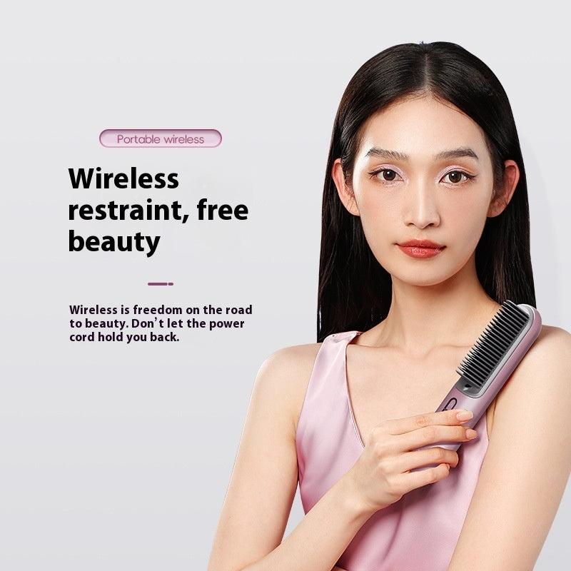 Portable Wireless Straight Hair Comb