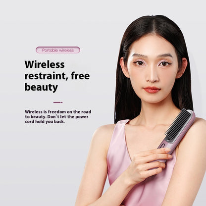 Portable Wireless Straight Hair Comb