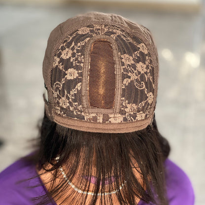 Natural Bob Human Hair Lace Wig