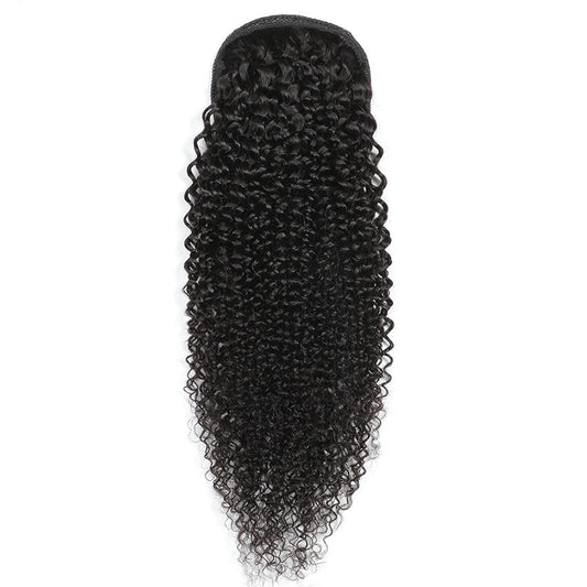 Natural Color Human Hair Ponytail