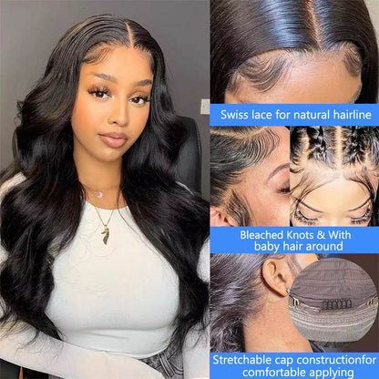 Loose Deep Wave 13x4 Transparent Lace Human Hair
