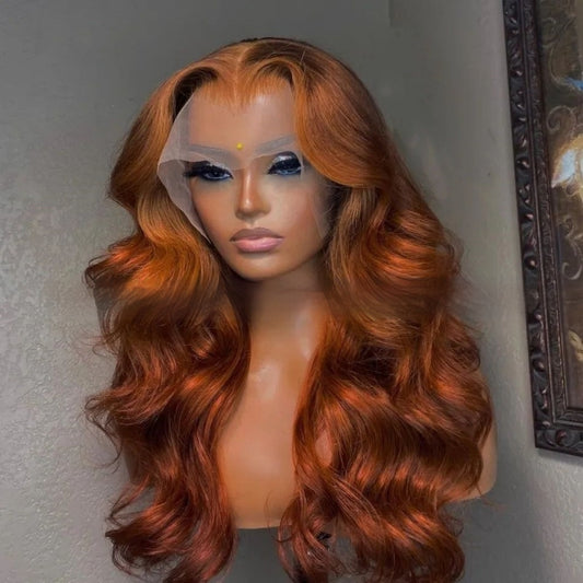 Ginger Body Wave Lace Front Human Hair