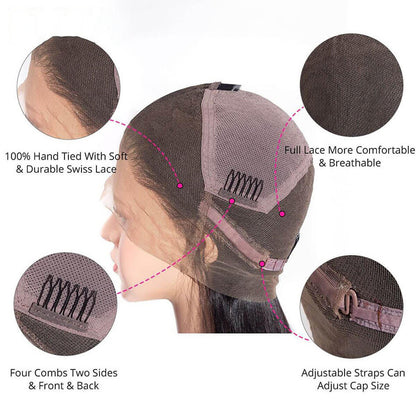 10A Full Lace Front Straight