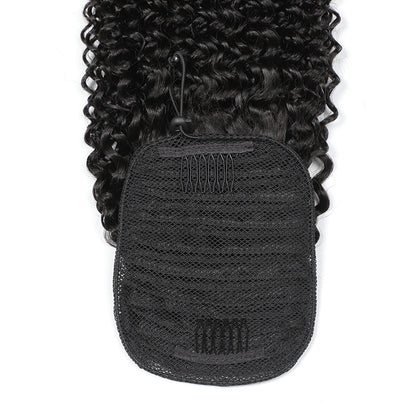 Natural Color Human Hair Ponytail